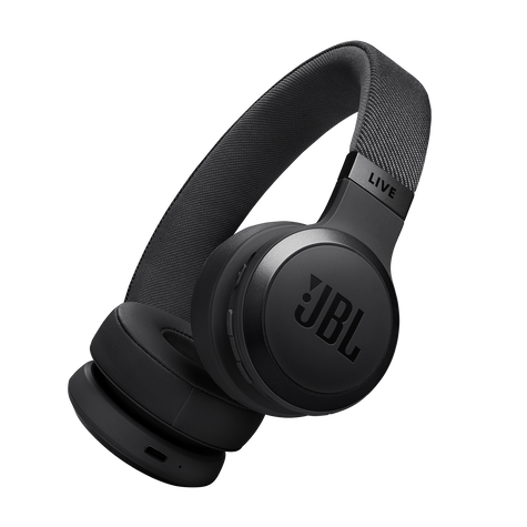 JBL Live 670NC - Black - Wireless On-Ear Headphones with True Adaptive Noise Cancelling - Hero Image of JBL Live 670NC